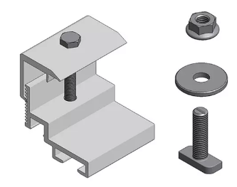 Van Der Valk-Alu. Klem Optimizer/Micro Aan Zonnepaneel (721581)