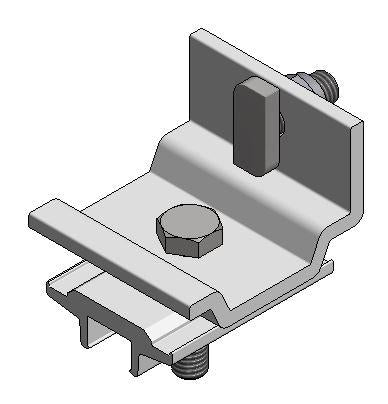 Van Der Valk-Alu. Klem Cross-Rail Side++ Met Side++ (724053)