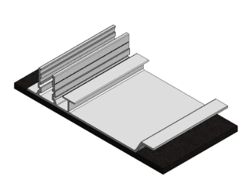 Van Der Valk Solar- Aluminium Paneelondersteuning Achter Valkpro+ (Basis) 150Mm (724721)