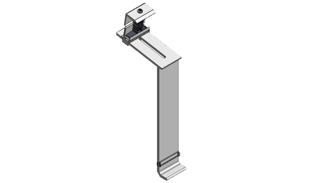 Van Der Valk Solar-Aluminium Paneelondersteunig Achtervoet Valkpro+ (Staander) (724730)