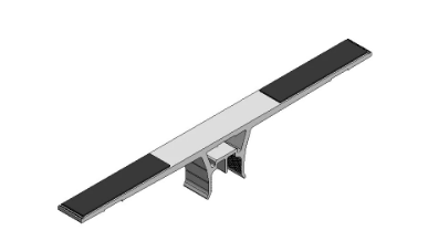Van Der Valk Solar-Aluminium Ballastvleugel Valkpro+ (725150)