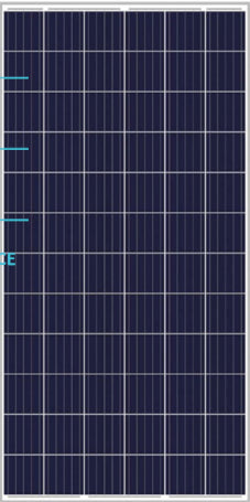 Ningbo Tensun New Energy Co., Ltd. - Solarmodul - 72Cells 315-335W 315P - Art. 129869