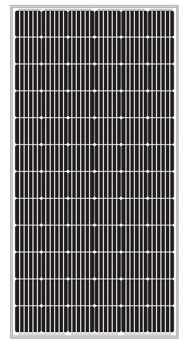 Sri Savitr Solar Pvt Ltd - Solarmodul - 72-Mono SSS-MN310-350W SSS-MN-350 - Art. 185366