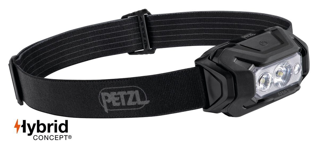 PETZL ARIA 2 RGB Stirnlampe 450 Lumen (schwarz)