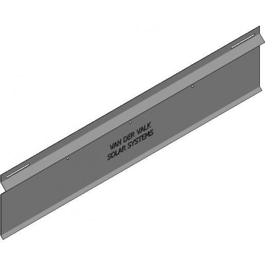 Van Der Valk Solar-Verzinkte Achterplaat Valkpro+ P10°/Max L=1360Mm (742521)