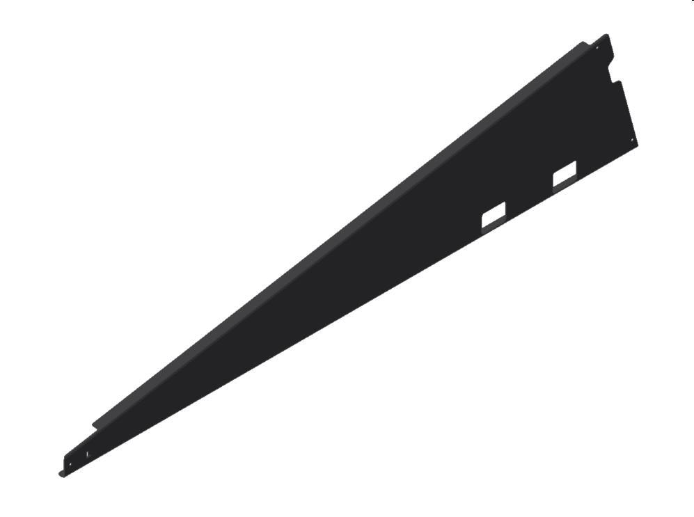Van Der Valk Solar-Verzinkte Zijplaat Valkpro+ P10° (Links) Zw (742532Zw)