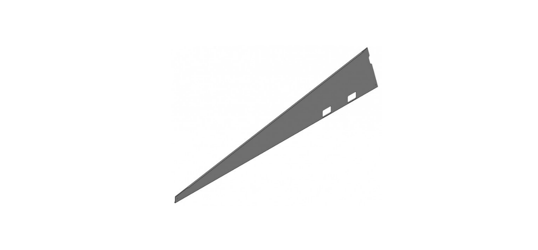 Van Der Valk- Verzinkte Zijplaat Valkpro+ L15° (Links) (742534)