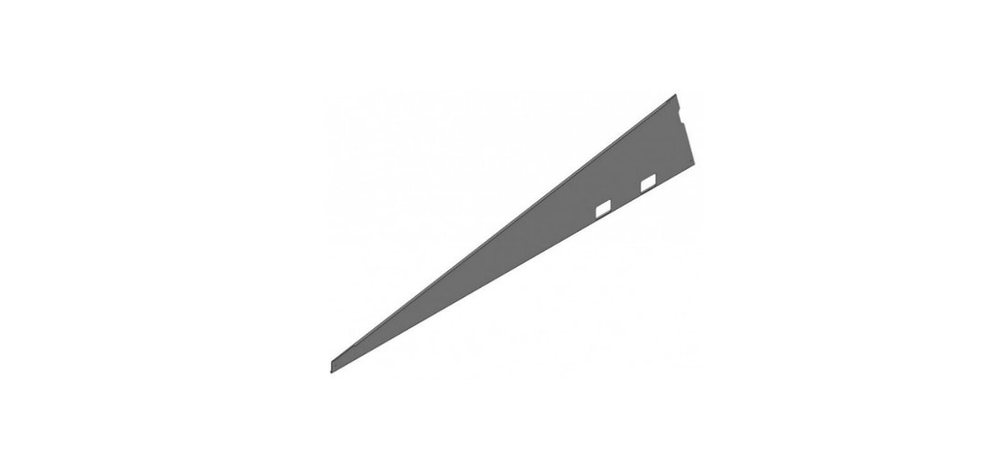 Van Der Valk -Verzinkte Zijplaat Valkpro+ L15° (Rechts) (742535)