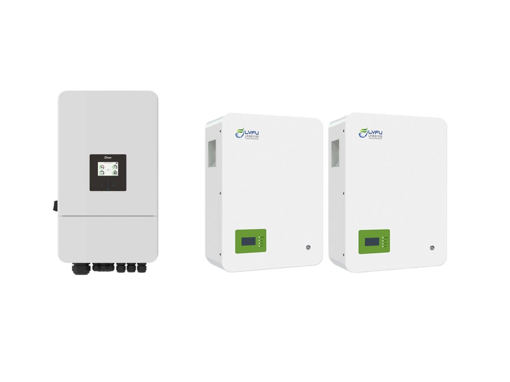 Deye Speicherset SUN-10K-SG05LP3-EU-SM2 + 2× LVFU LFW51100 (10 kW / 10,24 kWh)