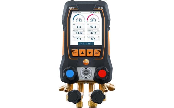 testo 558s Digitale Monteurhilfe 4-Wege mit Bluetooth und Touchscreen