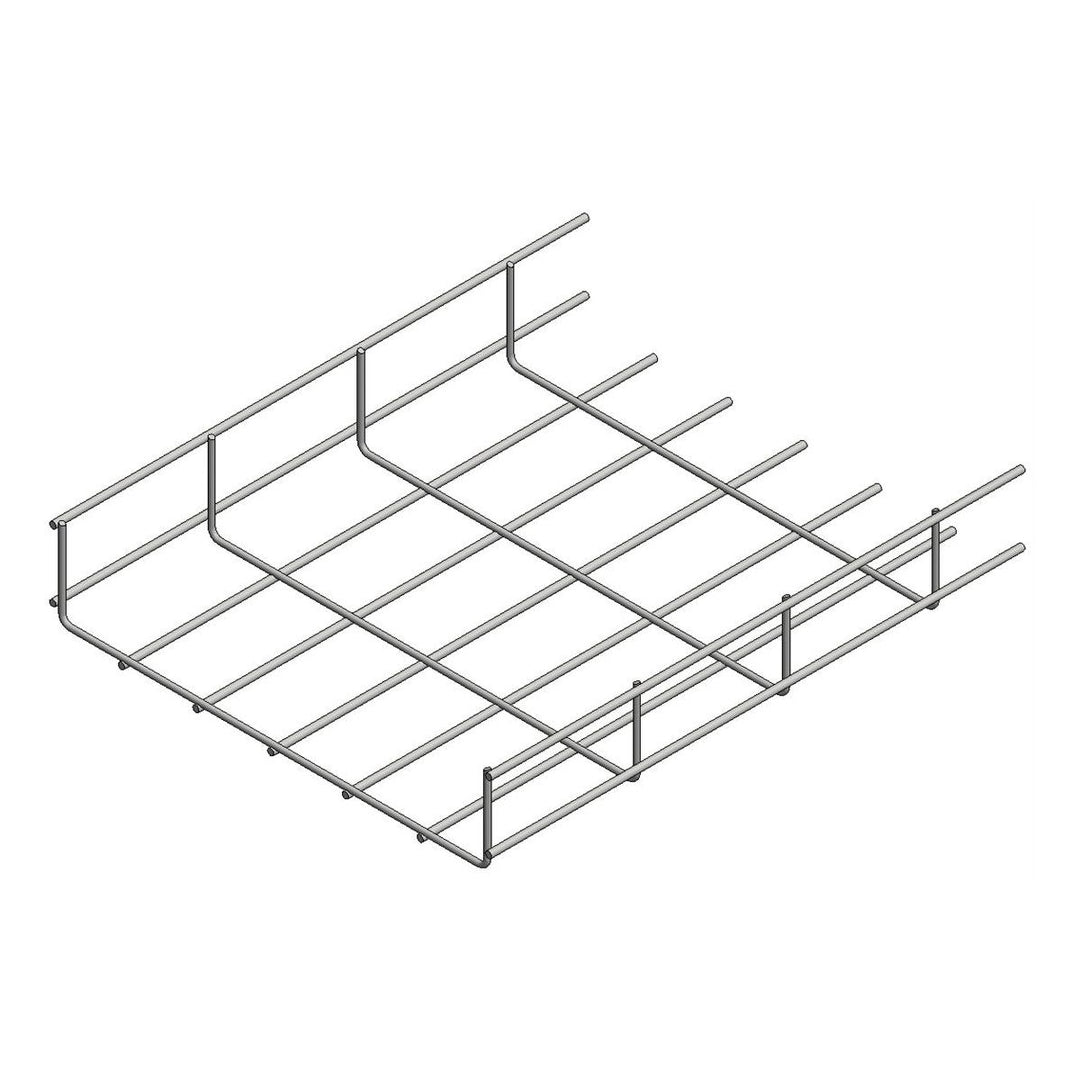 Van Der Valk Solar-Zink-Aluminium Draadgoot B=300 H=60 L=3000Mm (76010300603000)