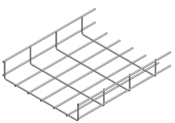 Van Der Valk Solar-Zink - Aluminium Draadgoot B=500 H=60 L=3000Mm (76010500603000)