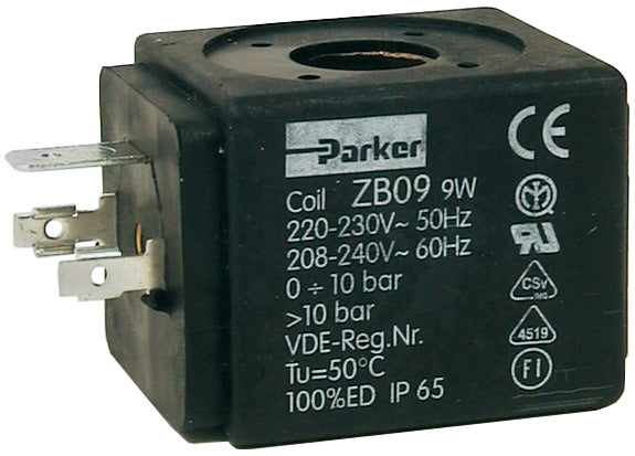Parker Magnetspule für Magnetventil ZB09 230 VAC
