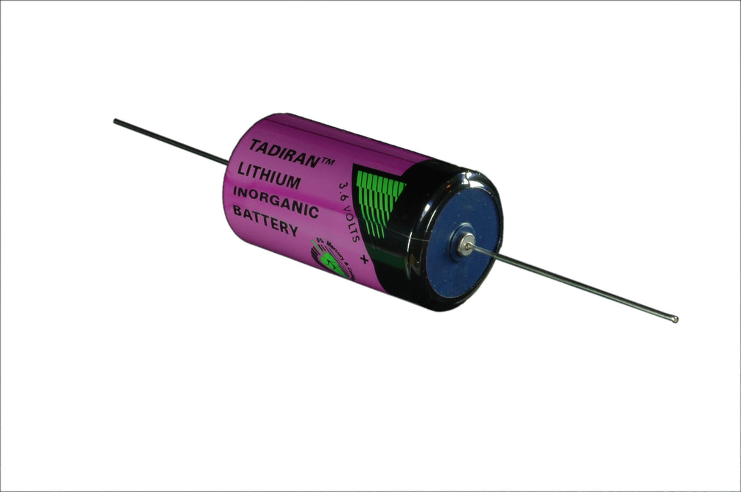 Tadiran SL-2870P Lithium Batterie C mit 3,6 V und 8,5 Ah, mit axialem Ableiter