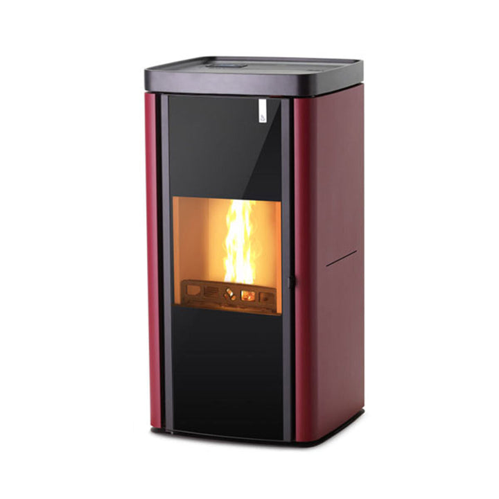Girolami Soft 14 bordeaux – Holzofen (wasserführend), 15 kW, Bordeaux