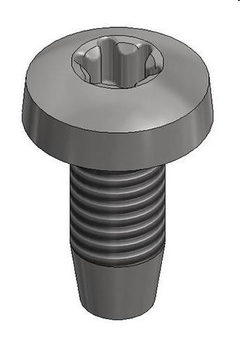 VAN DER VALK SOLAR-ROESTVRIJSTALEN ZELFTAPBOUT M6x20MM - T30 ZW (773320ZW)
