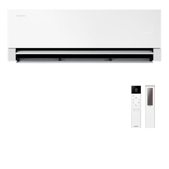 Samsung WindFree Première Plus 9000+9000+9000+12000 BTU – Multisplit-Klimagerät (4 Innengeräte), 8/9,3 kW, R32, A++/A+, WLAN, Weiß (Essential White)