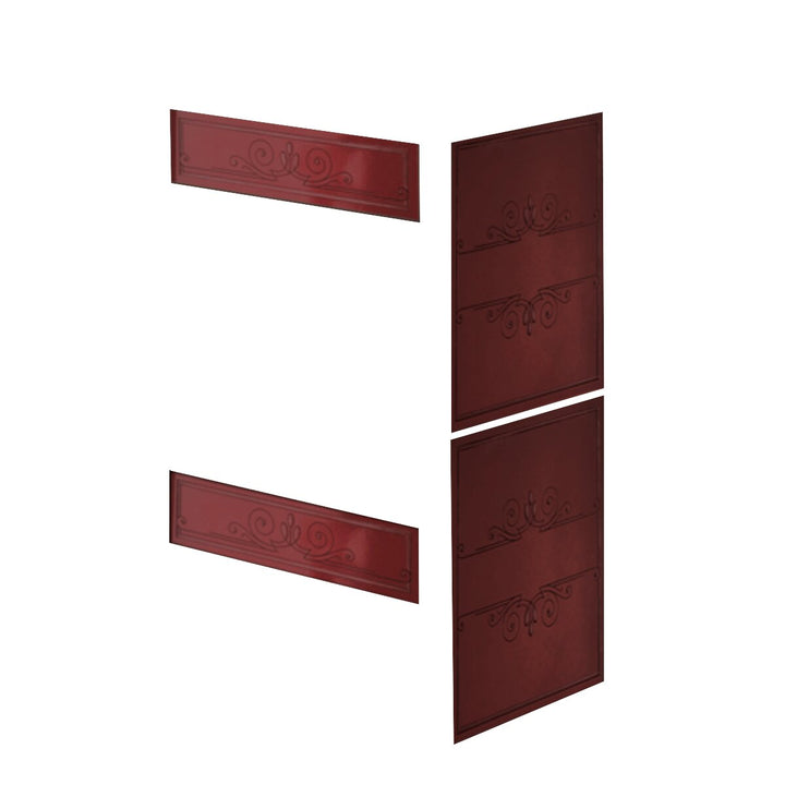 EK63 Gruppo Edilkamin – Holzofen, 11 kW, Bordeaux