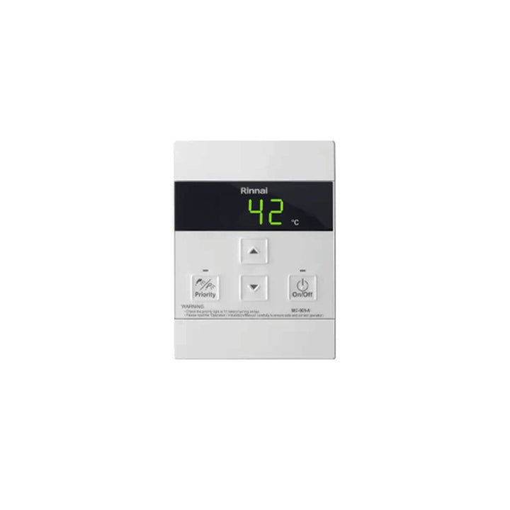 Rinnai Infinity Enjin Brennwert- da esterno – Gas-Durchlauferhitzer, 16 l/min, Flüssiggas, Energieeffizienzklasse A