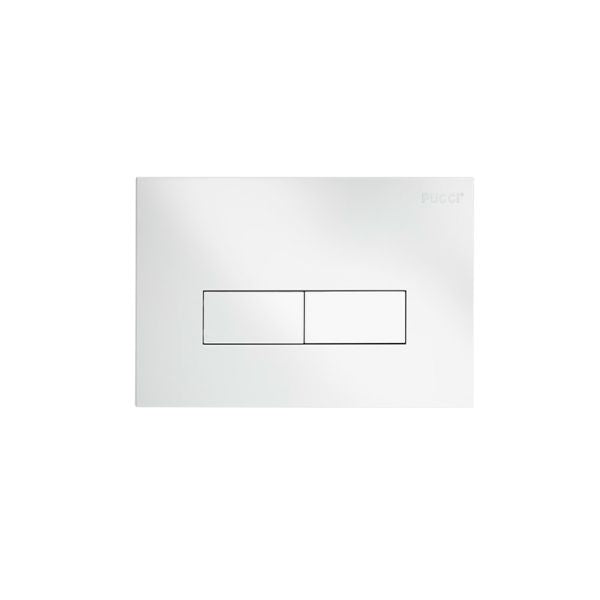 Pucci Plast Platte mit Rahmen ECO weiß 80179580