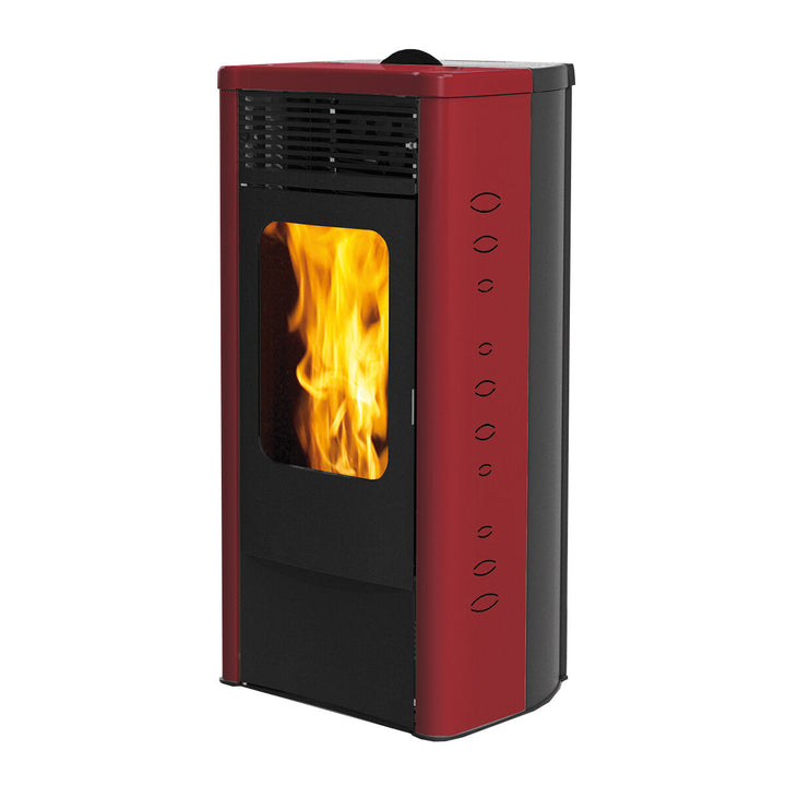 Italiana Camini Dida2 Plus – Pelletofen, 13 kW, Bordeaux