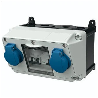 MENNEKES 910008 CEE-contactdoos combinatie (IEC 60309) 130 mm