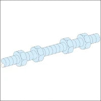WOHNER 33217 Sicherungs-Lasttrennschalter mit Gehaeuse