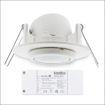LUMIKO 870551 Bewegungs-/Praesenzmelder komplett 80 mm