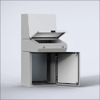 NVENT HOFFMAN MPC081R5 Lessenaarsectie leer 500 mm
