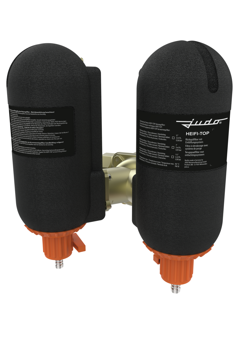 JUDO JHF-T 2", Rohranschluss 2" AG Rückspülfilter