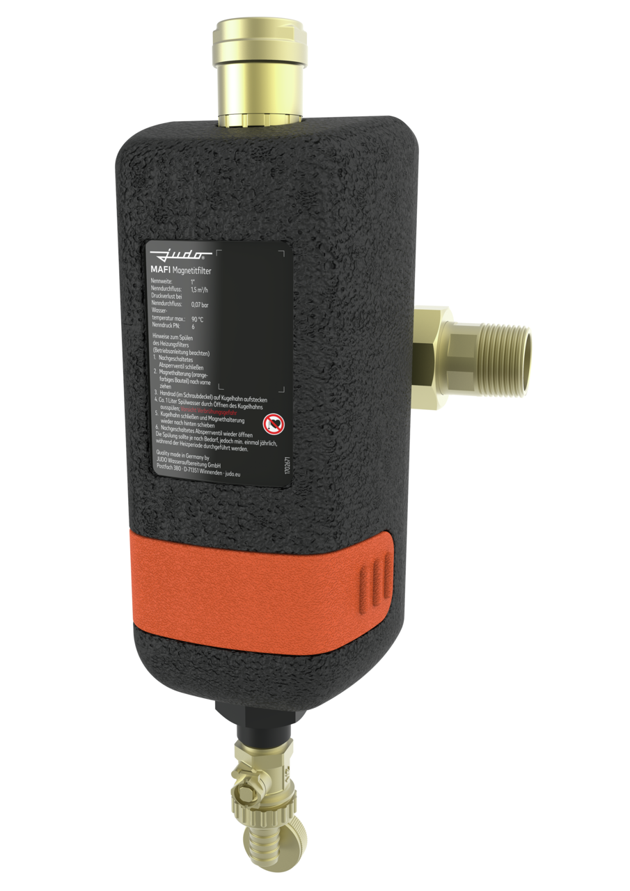 JUDO JMFI ¾", Nenndurchfluss 1 m³/h Magnetitfilter