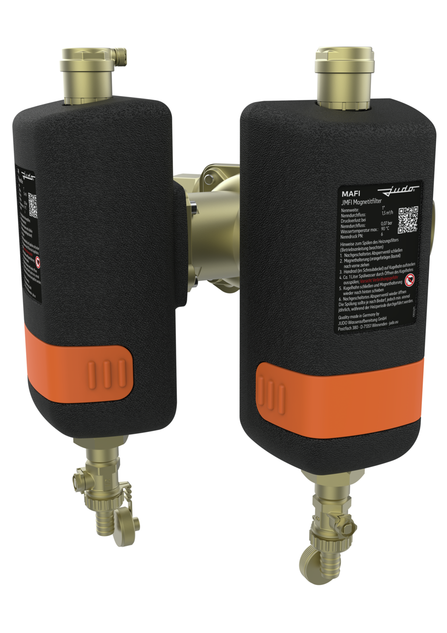 JUDO JMFI 1½", Nenndurchfluss 4 m³/h Magnetitfilter