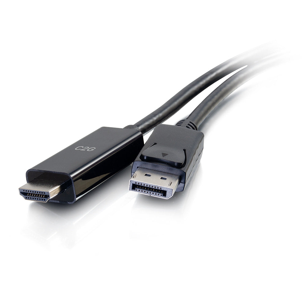 C2G 0.9M DisplayPort bis HDMI-Kabel 4K Schwarz