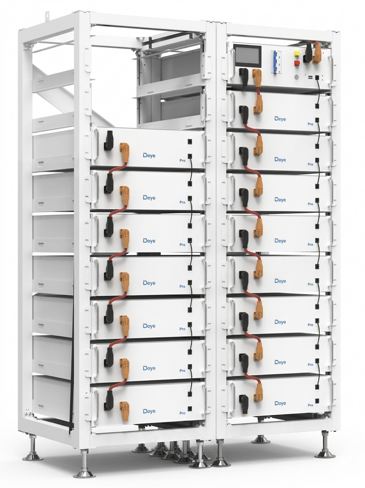 Deye BOS-G 75 PRO Hochvoltspeicherset 76,8 kWh