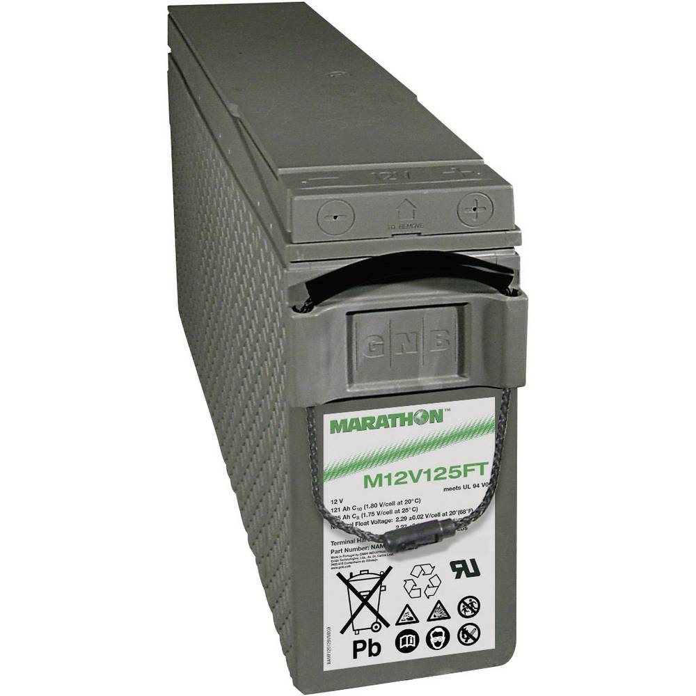 Exide Marathon M12V125FT V0 - 12 V 121 Ah Front-Terminal Bleiakku