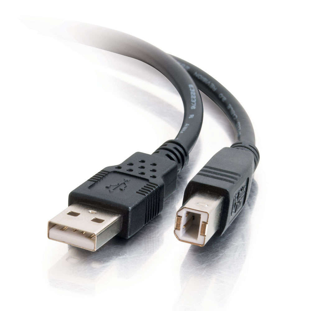 C2G 5m USB 2.0 A/B CBL BLK
