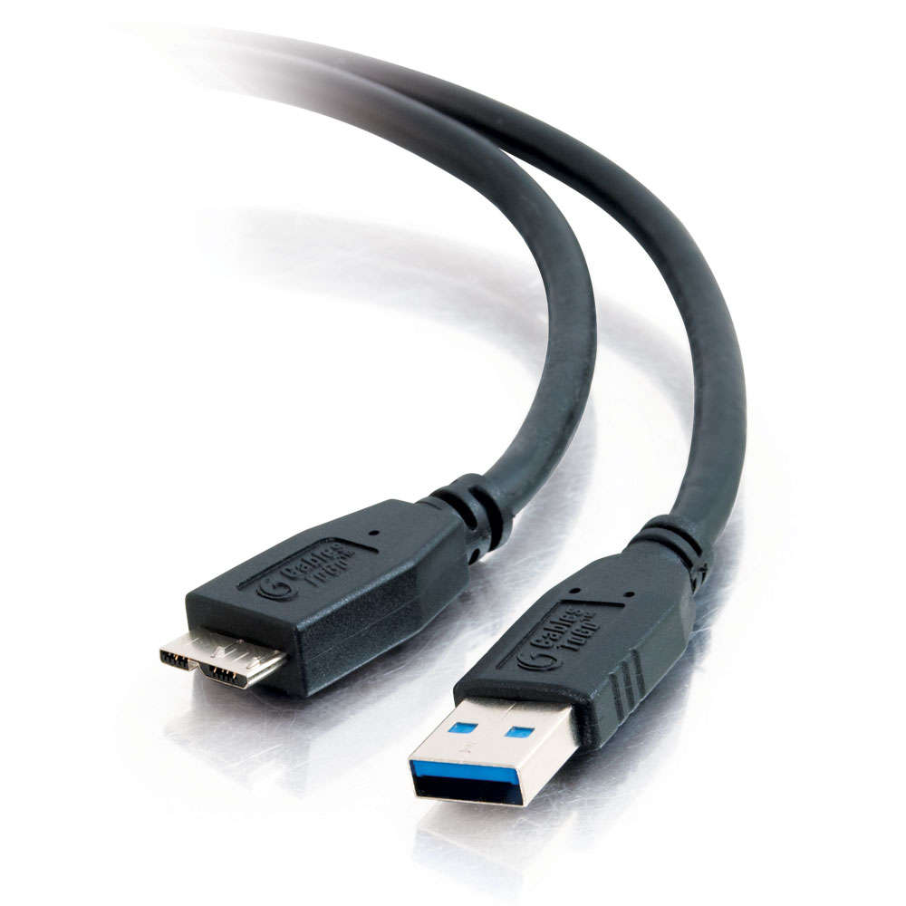 C2G 1m USB 3.0 AM-MICRO BM CBL BLK