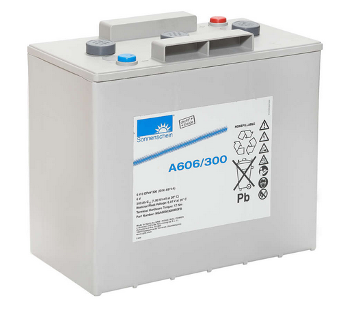 Sonnenschein A606/300 6 V 300 Ah VRLA-Gel-Batterie f