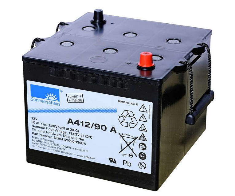 Sonnenschein A412/90 A - 12 V 90 Ah VRLA-Gel-Batterie