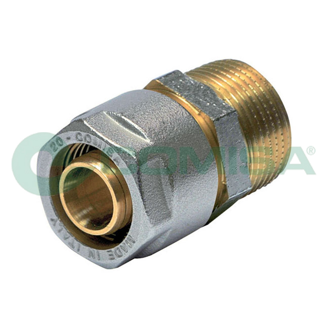 Comisa Klemmübergang gerade 3/4" AG x Ø 26 mm, Wasser