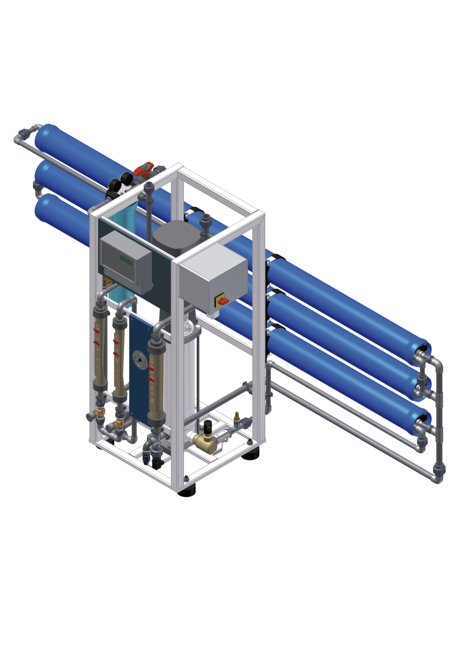 JUDO JOS 30 G, Permeat max. 1.600 l/h Umkehr-Osmose-Anlagen
