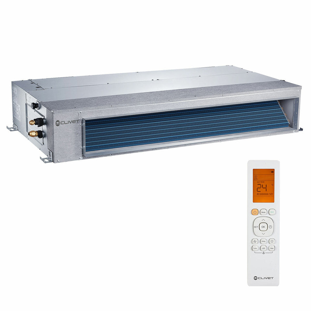 Clivet Kanalgerät DUCT 2 9000+9000 BTU – Multisplit-Klimagerät (2x), 5,28/5,57 kW, R32, A++/A+