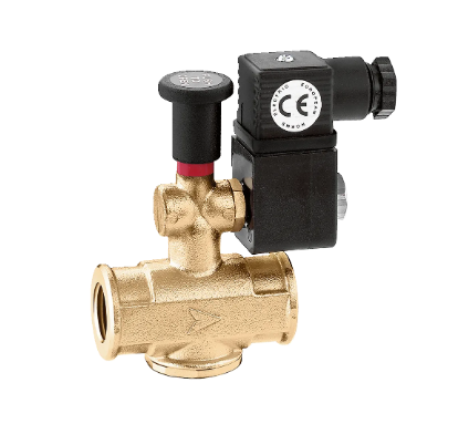 Caleffi GAS-Magnetventil 1" offen 854026