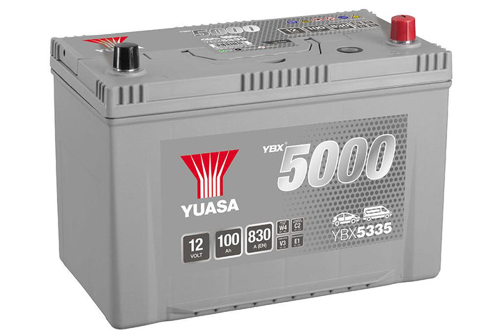 Yuasa Autobatterie YBX5335 12V 100Ah 830A (YBX5000 Serie)