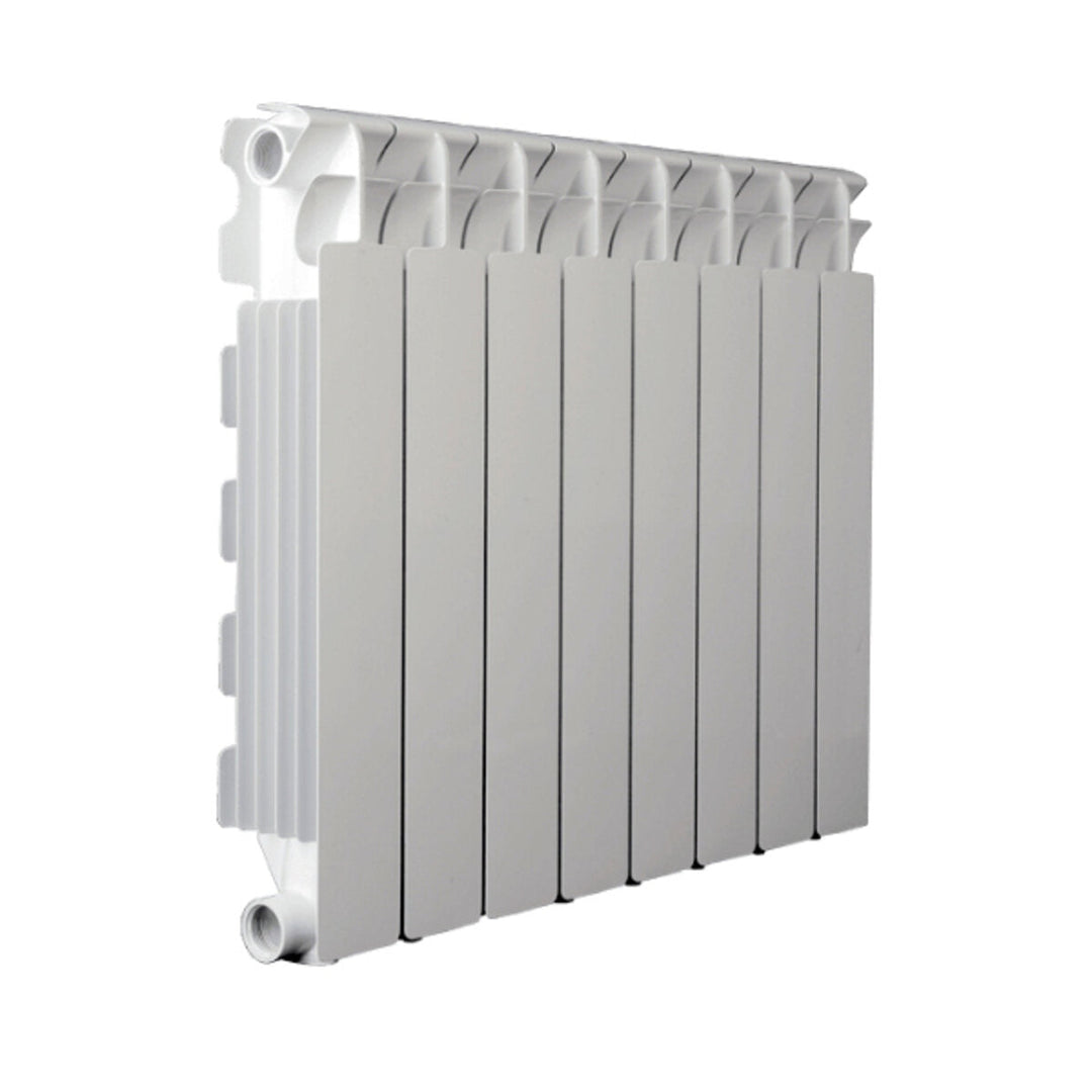 Fondital pressofuso calidor super b4 mm – Säulenheizkörper (Gliederheizkörper), 8 Glieder, Achsabstand 600 mm