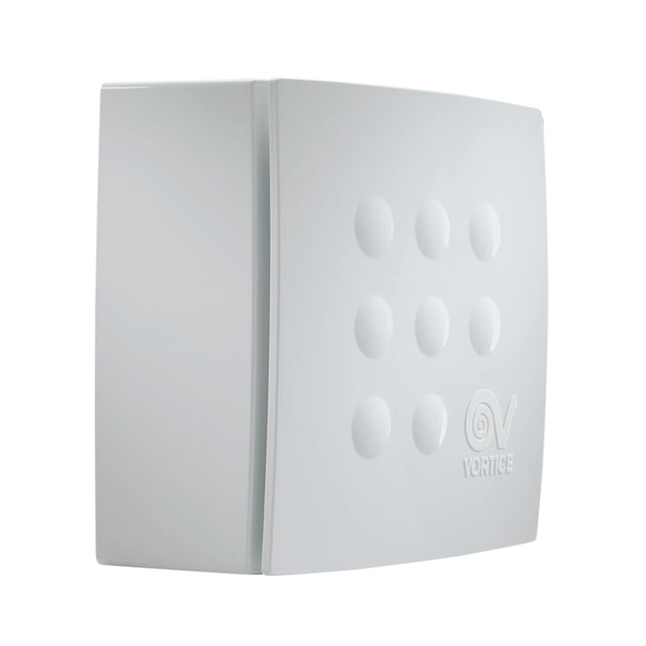 Vortice VORT QUADRO Micro 80 T – Rohrventilator (zentrifugal), Ø 80 mm, mit Timer