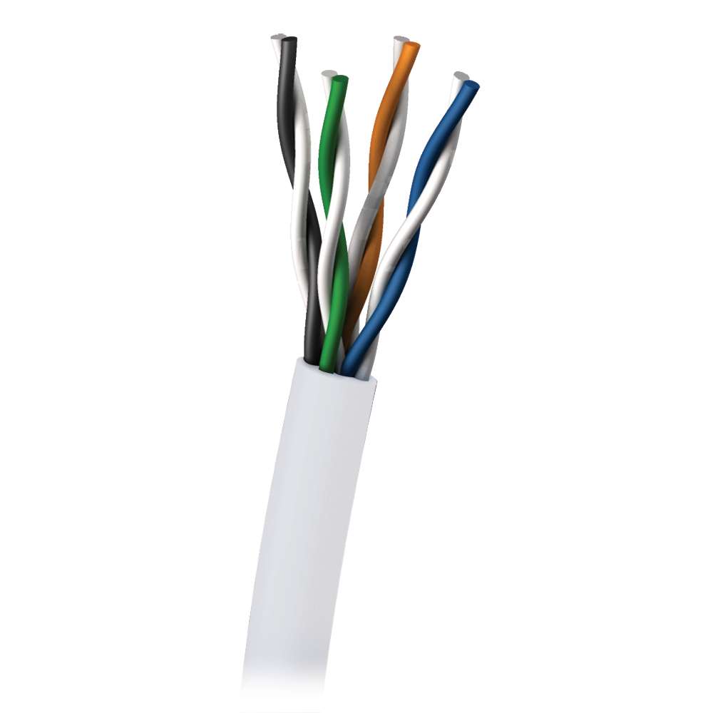 C2G 305M Cat5E Solid 350Mhz Utp Pvc Weiß