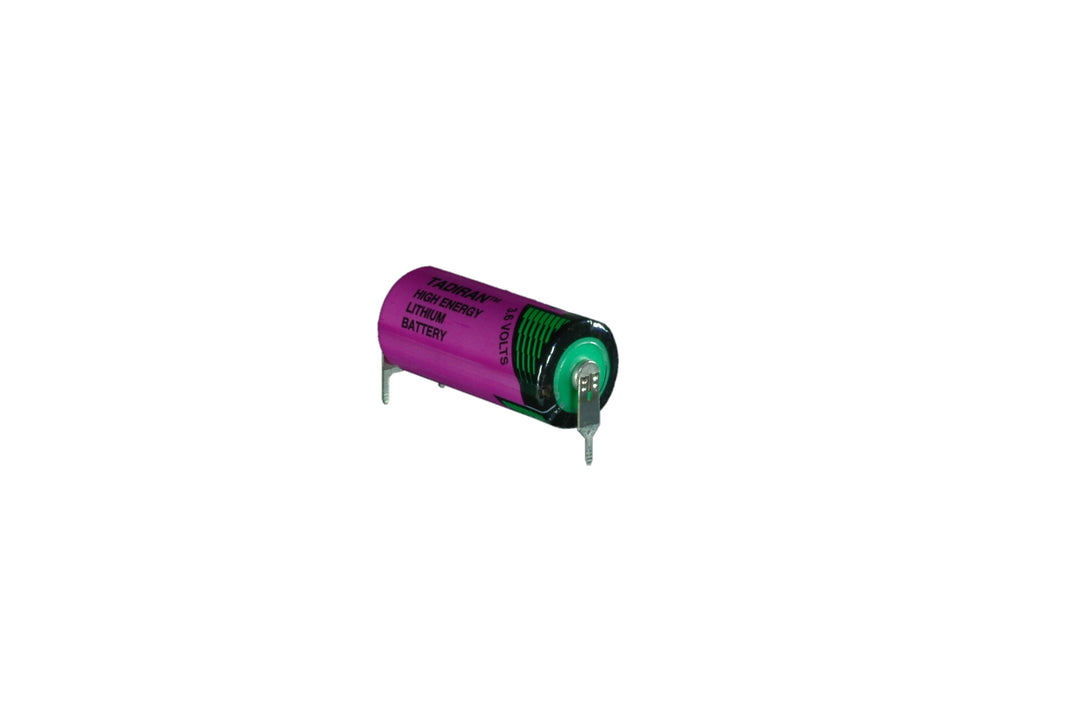 Tadiran SL-761PT Lithium Batterie 2/3 AA mit 3,6 V und 1,5 Ah, mit Pins +1/-2