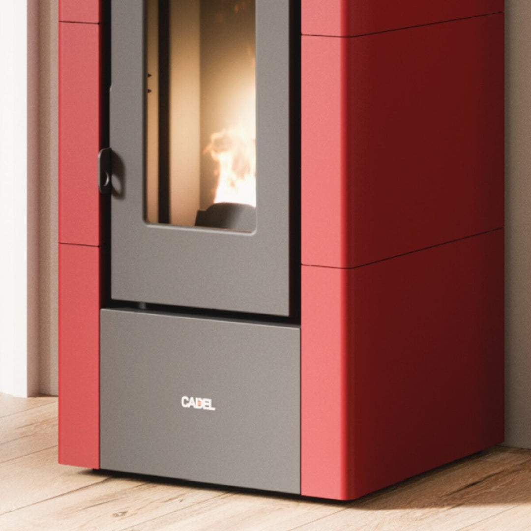 Cadel Cristal 6 luftgeführt – Pelletofen, 5,5 kW, WLAN