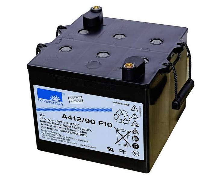 Sonnenschein A412/90 F10 Blei-Gel-Akku 12V 90Ah